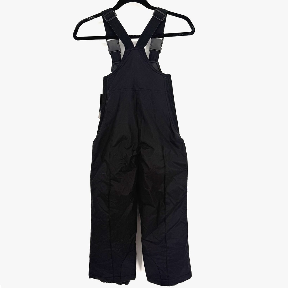 Sport Essentials Youth Black Overall Ski Snowboard Snow Bib Pants Size 6 NWT